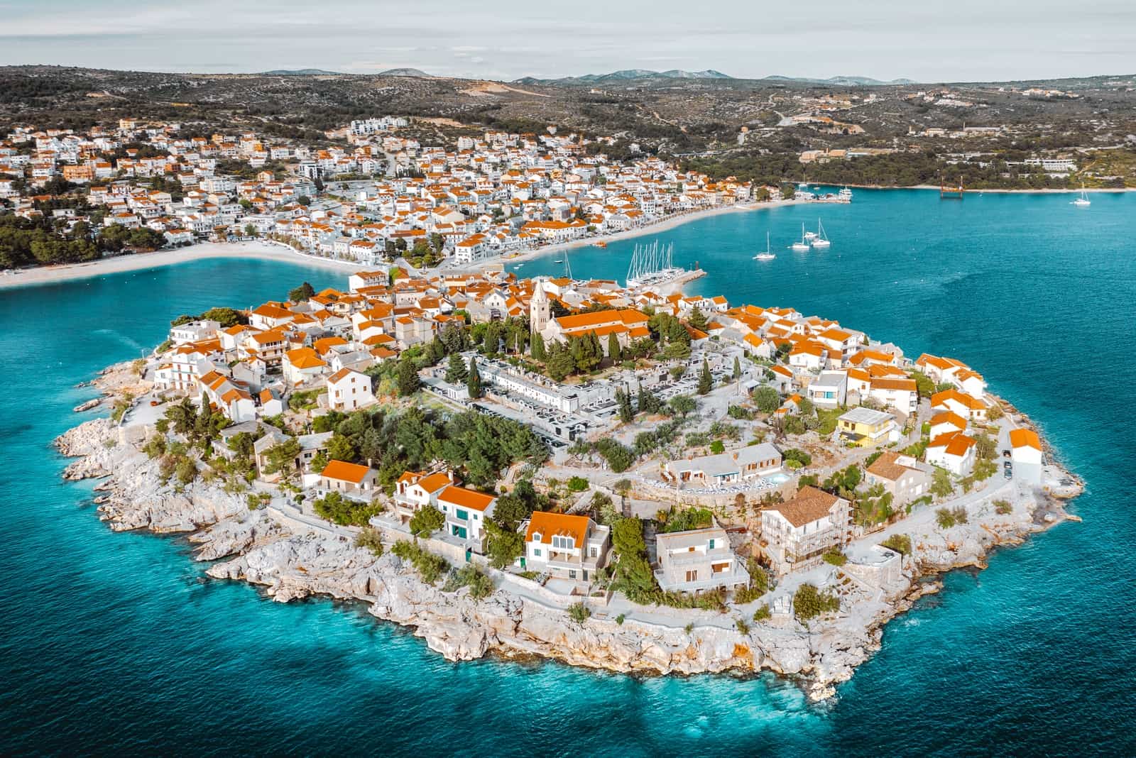 Primosten feine Sandstr  nde HIKEL HOMES Immobilien Kroatien