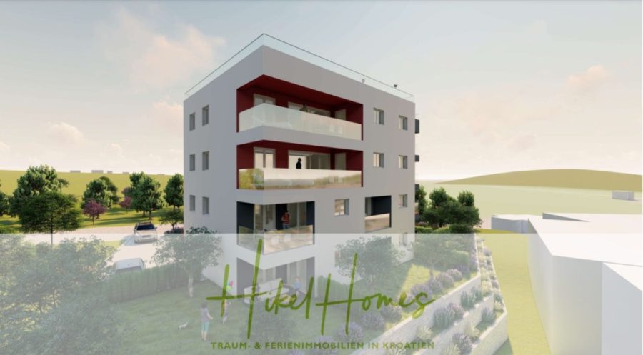 Hochwertiges Neubau-Appartement mit 86m² und 3 Schlafzimmern / 2 Bädern - Okrug Gornji - Bild...