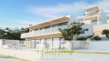 Neubauprojekt Villa Aja – von jedem Zimmer aus Meerblick auf 250m² mit 3 Schlafzimmer / 3 Bädern, 21314 Krilo, Villa zum Kauf